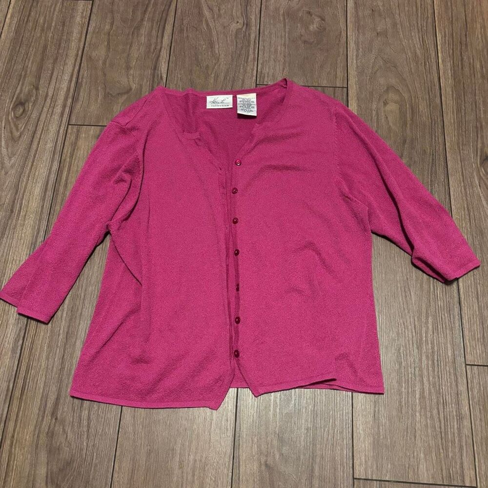 American-vintage Women's Pink Cardigan